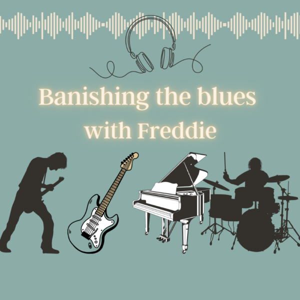 Banishing the blues with Freddie - watching the movie helped me to unshackle my perimenopause fears. Find out what works for you.