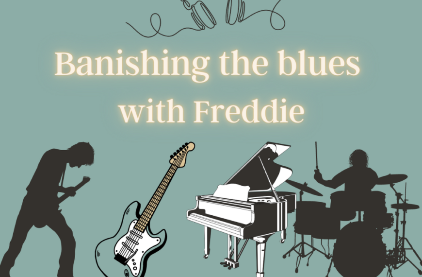 Banishing the blues with Freddie - watching the movie helped me to unshackle my perimenopause fears. Find out what works for you.
