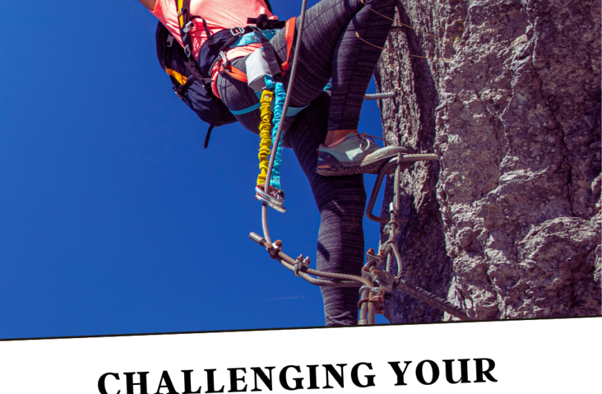 Challenging your comfort zone with mountaintop experiences