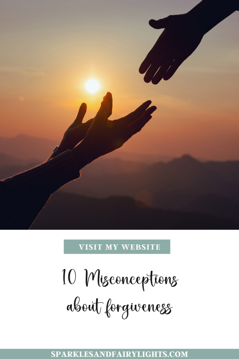 10 Misconceptions about forgiveness