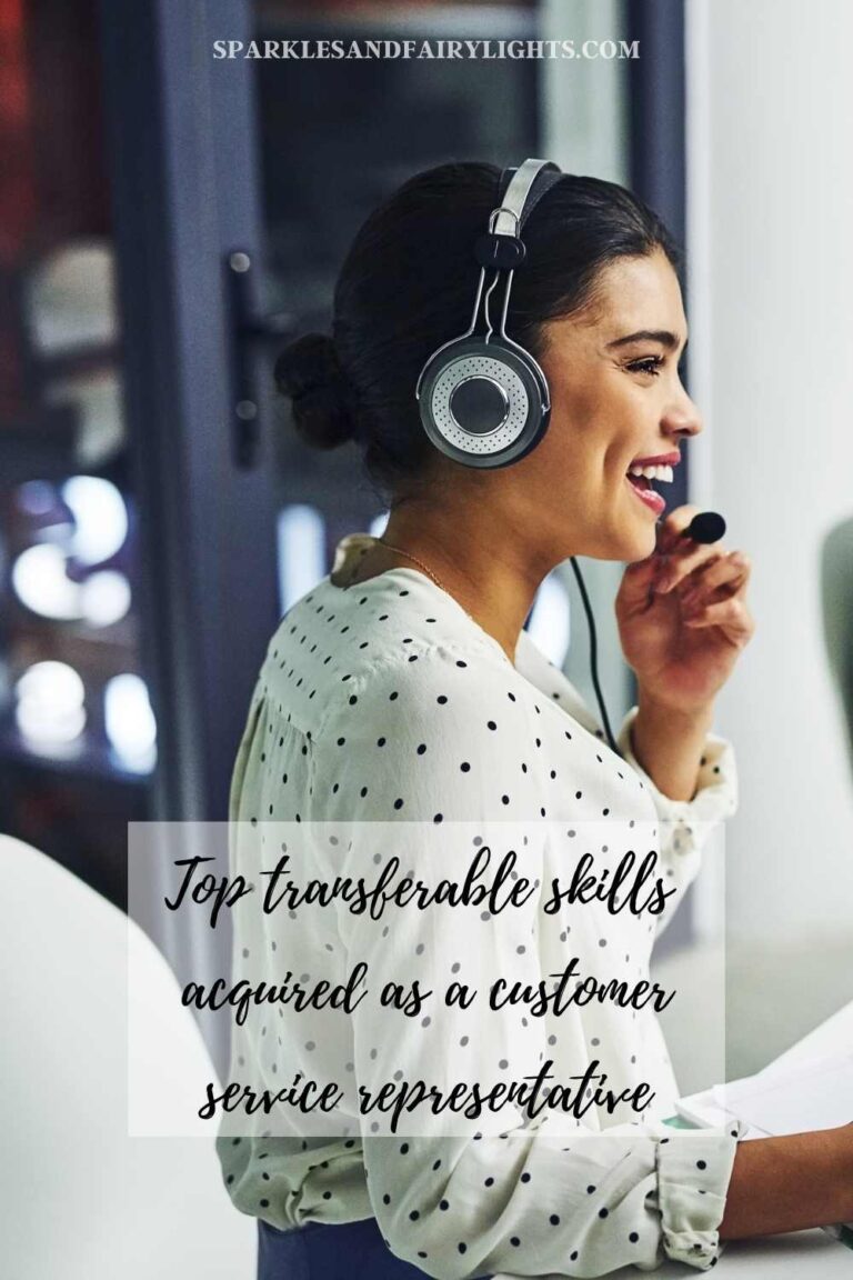 Top transferable skills drawn from customer-service experience 
