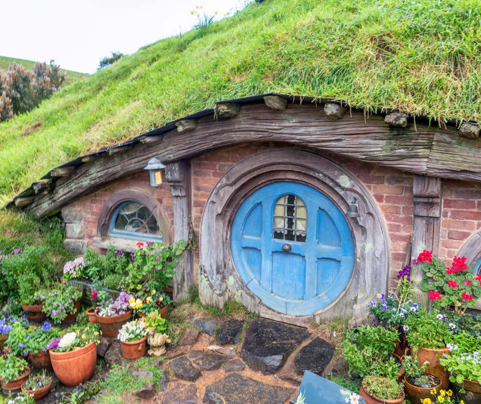 The beautiful Shire of the Lord of the Rings